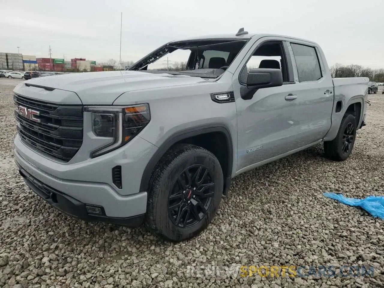 1 Photograph of a damaged car 3GTPUJEK2RG457047 GMC SIERRA 2024