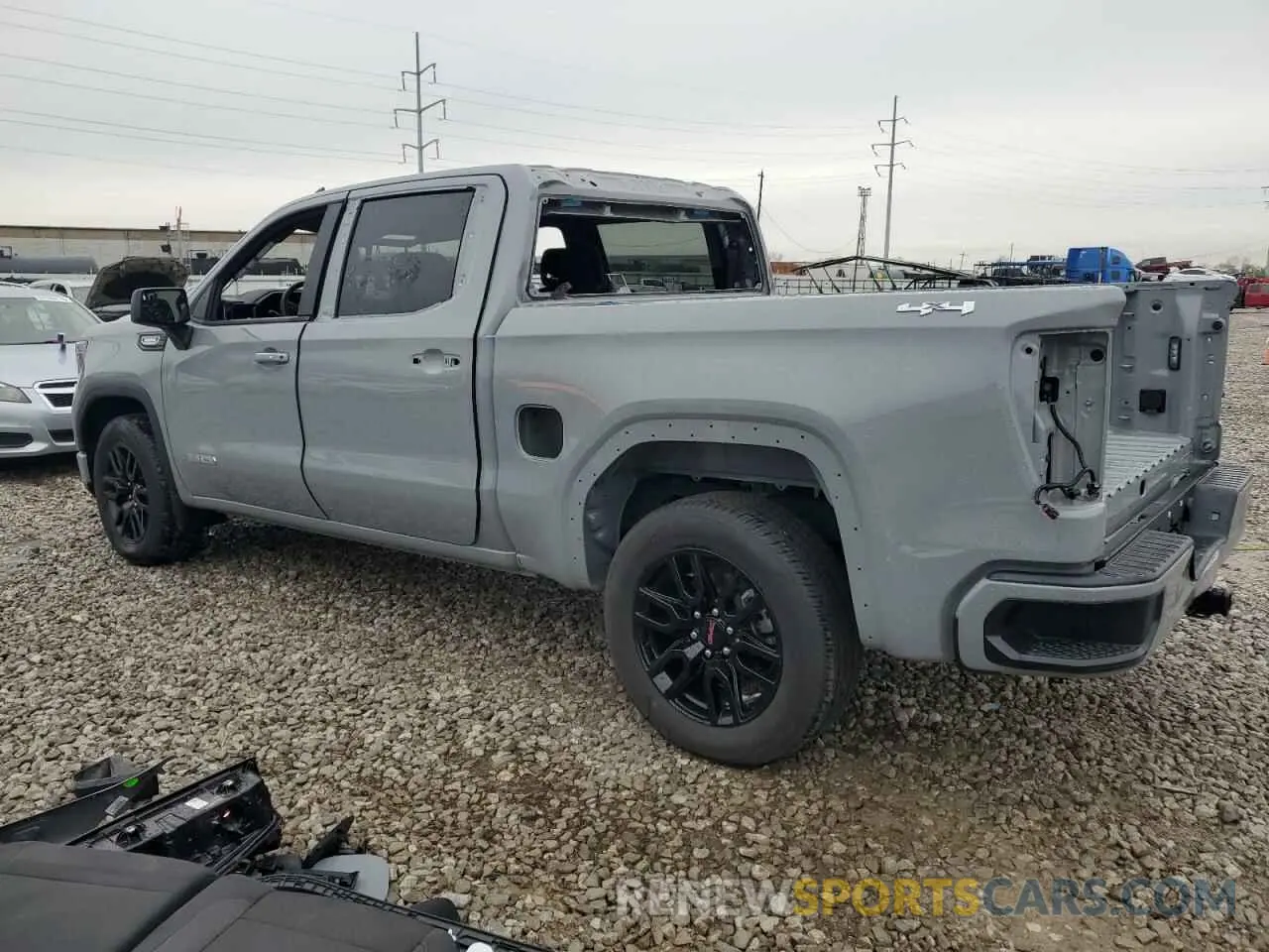 2 Photograph of a damaged car 3GTPUJEK2RG457047 GMC SIERRA 2024