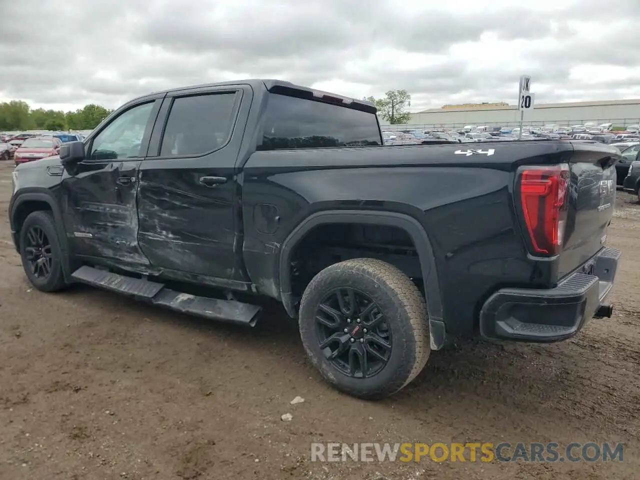 2 Photograph of a damaged car 3GTPUJEK7RG205021 GMC SIERRA 2024