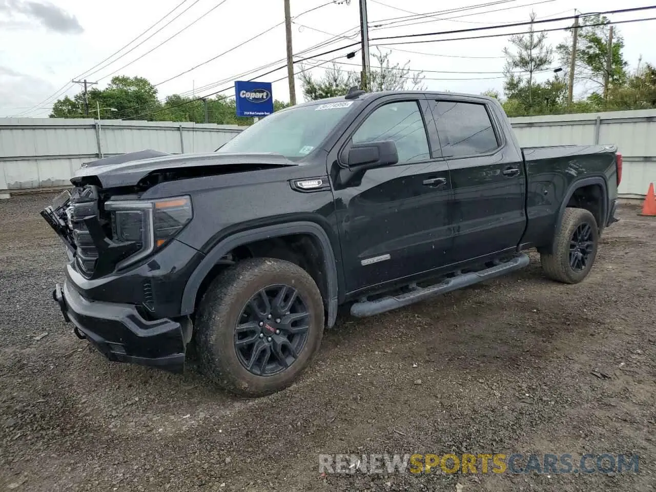 1 Photograph of a damaged car 3GTUUCE83RG115318 GMC SIERRA 2024