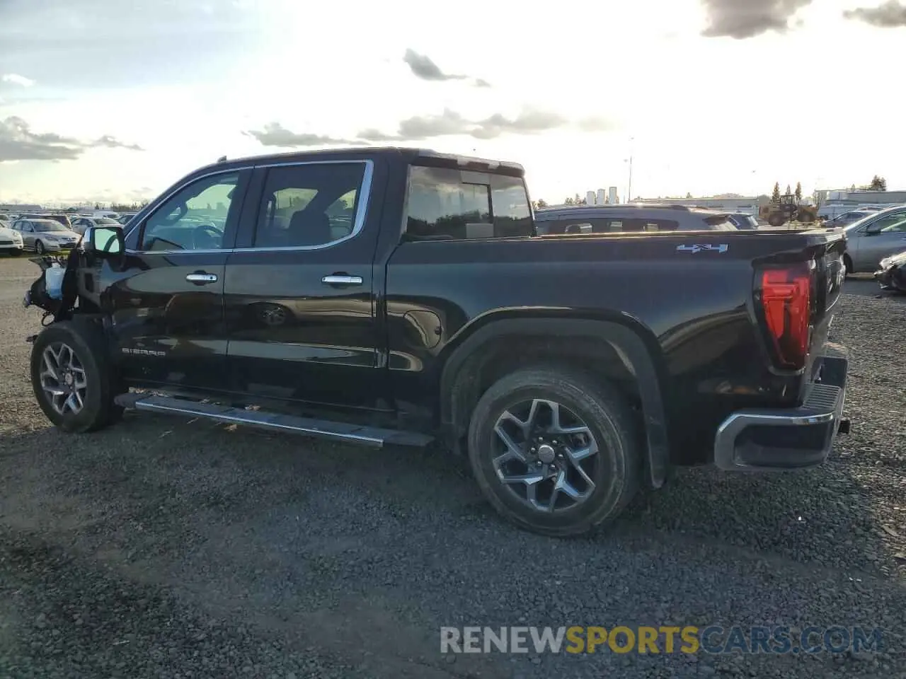 2 Photograph of a damaged car 3GTUUDE82RG289659 GMC SIERRA 2024
