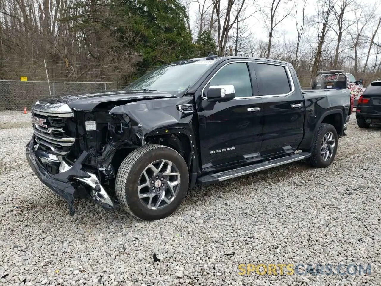 1 Photograph of a damaged car 3GTUUDED2RG274852 GMC SIERRA 2024