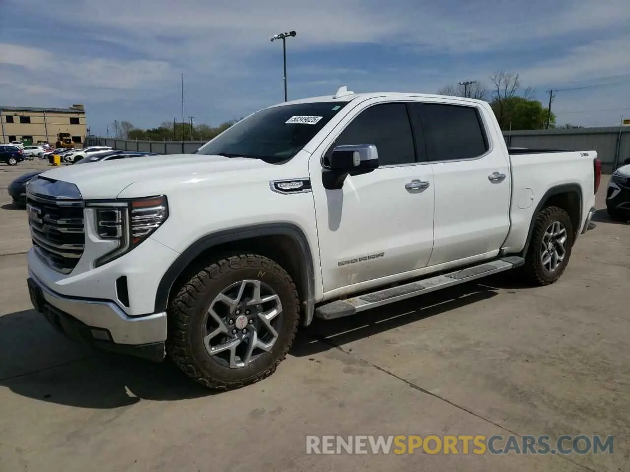 1 Photograph of a damaged car 3GTUUDED7RG167554 GMC SIERRA 2024