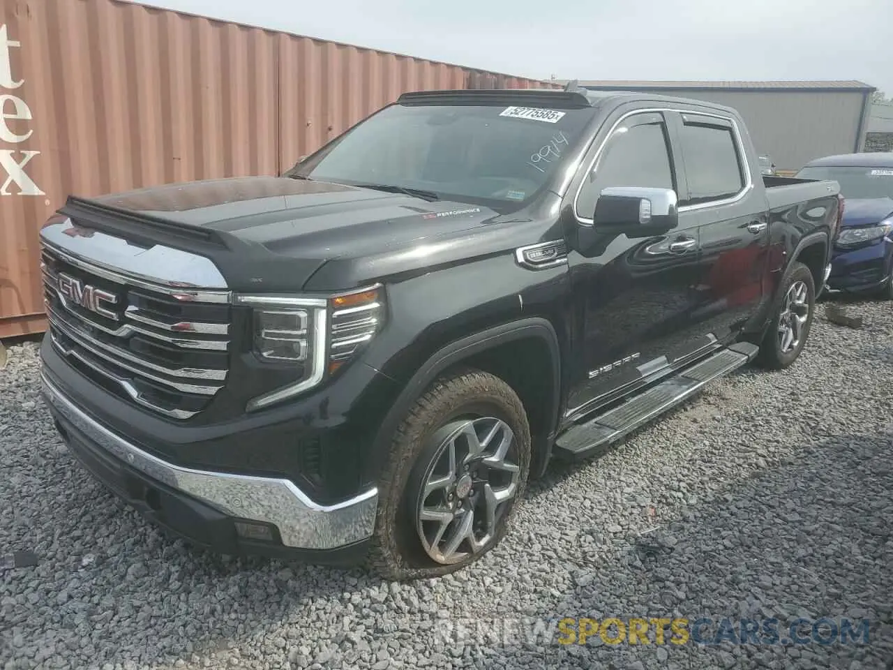 1 Photograph of a damaged car 3GTUUDEDXRG145421 GMC SIERRA 2024