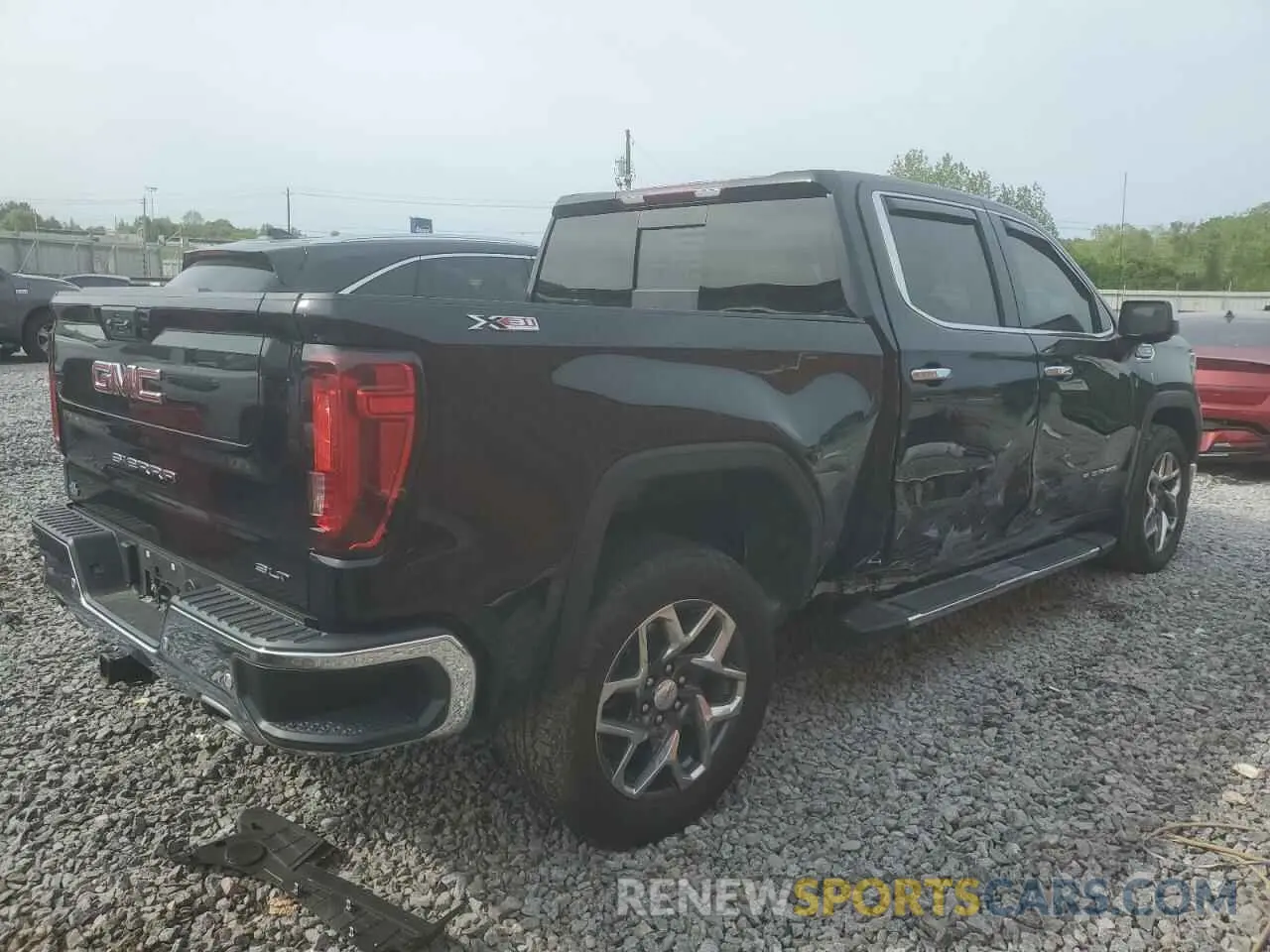 3 Photograph of a damaged car 3GTUUDEDXRG145421 GMC SIERRA 2024