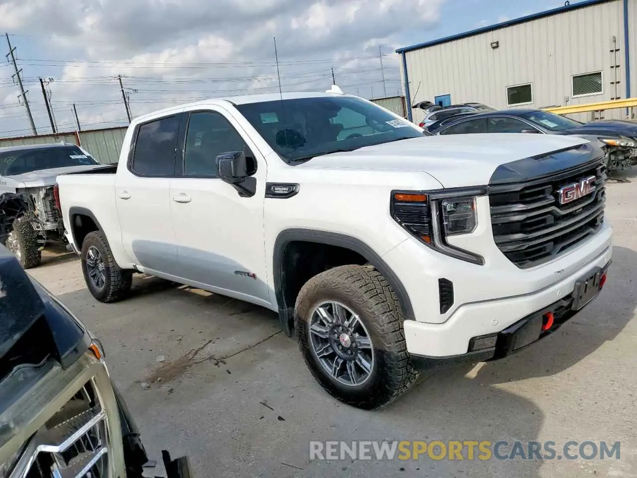 4 Photograph of a damaged car 3GTUUEE84RG216797 GMC SIERRA 2024