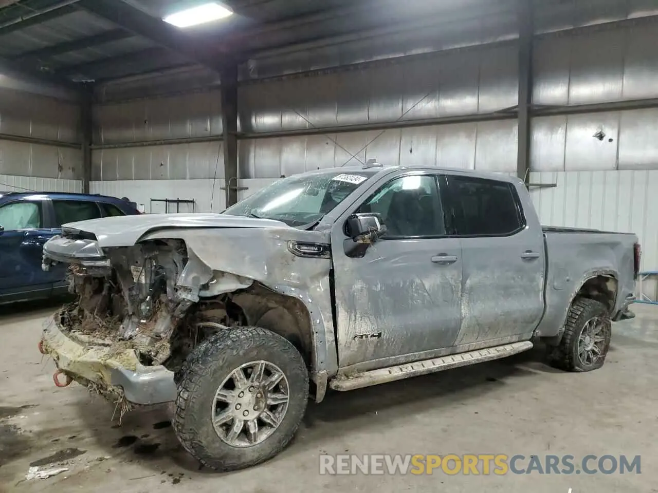1 Photograph of a damaged car 3GTUUEE86RG414748 GMC SIERRA 2024