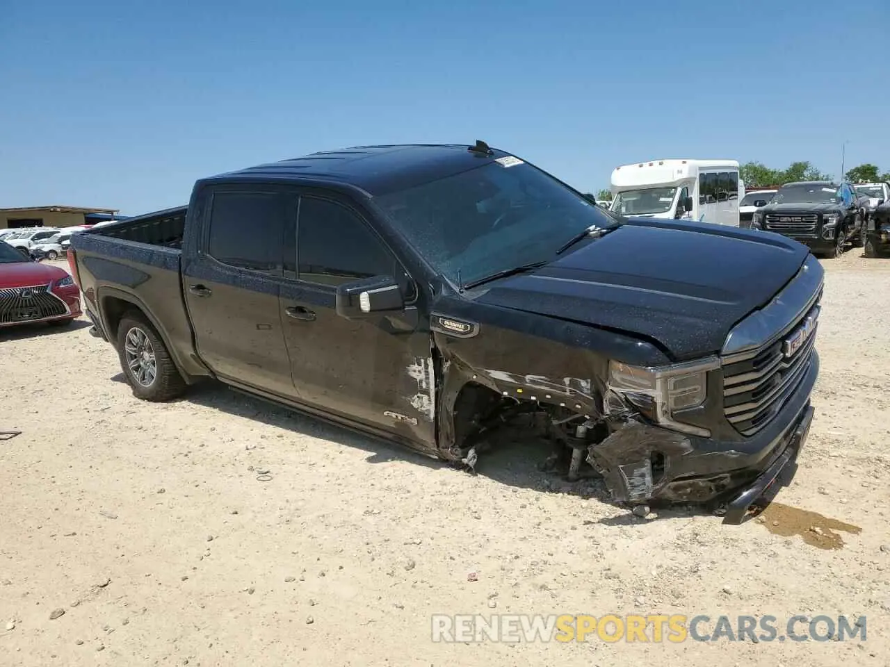 4 Photograph of a damaged car 3GTUUEE87RG337632 GMC SIERRA 2024