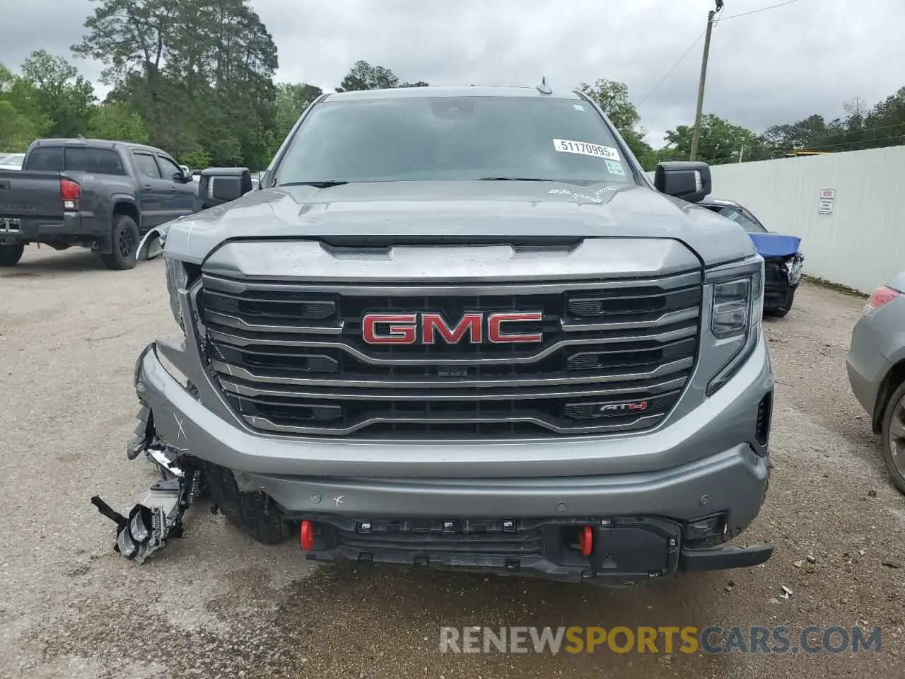 5 Photograph of a damaged car 3GTUUEEL6RG356886 GMC SIERRA 2024