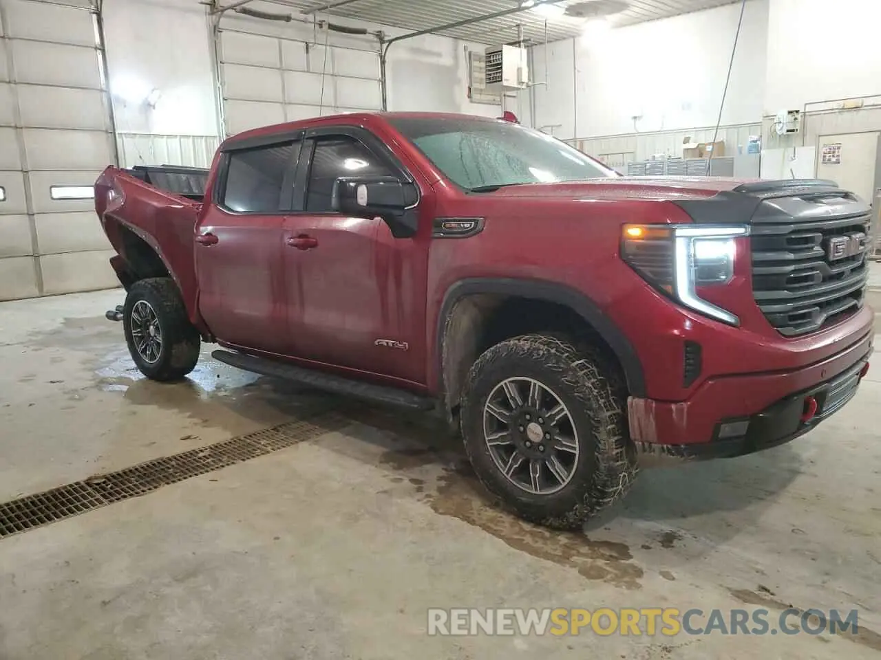4 Photograph of a damaged car 3GTUUEELXRG202827 GMC SIERRA 2024