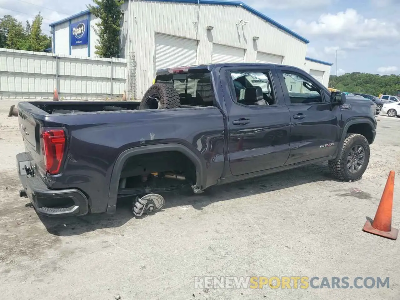 3 Photograph of a damaged car 3GTUUFEL4RG415780 GMC SIERRA 2024