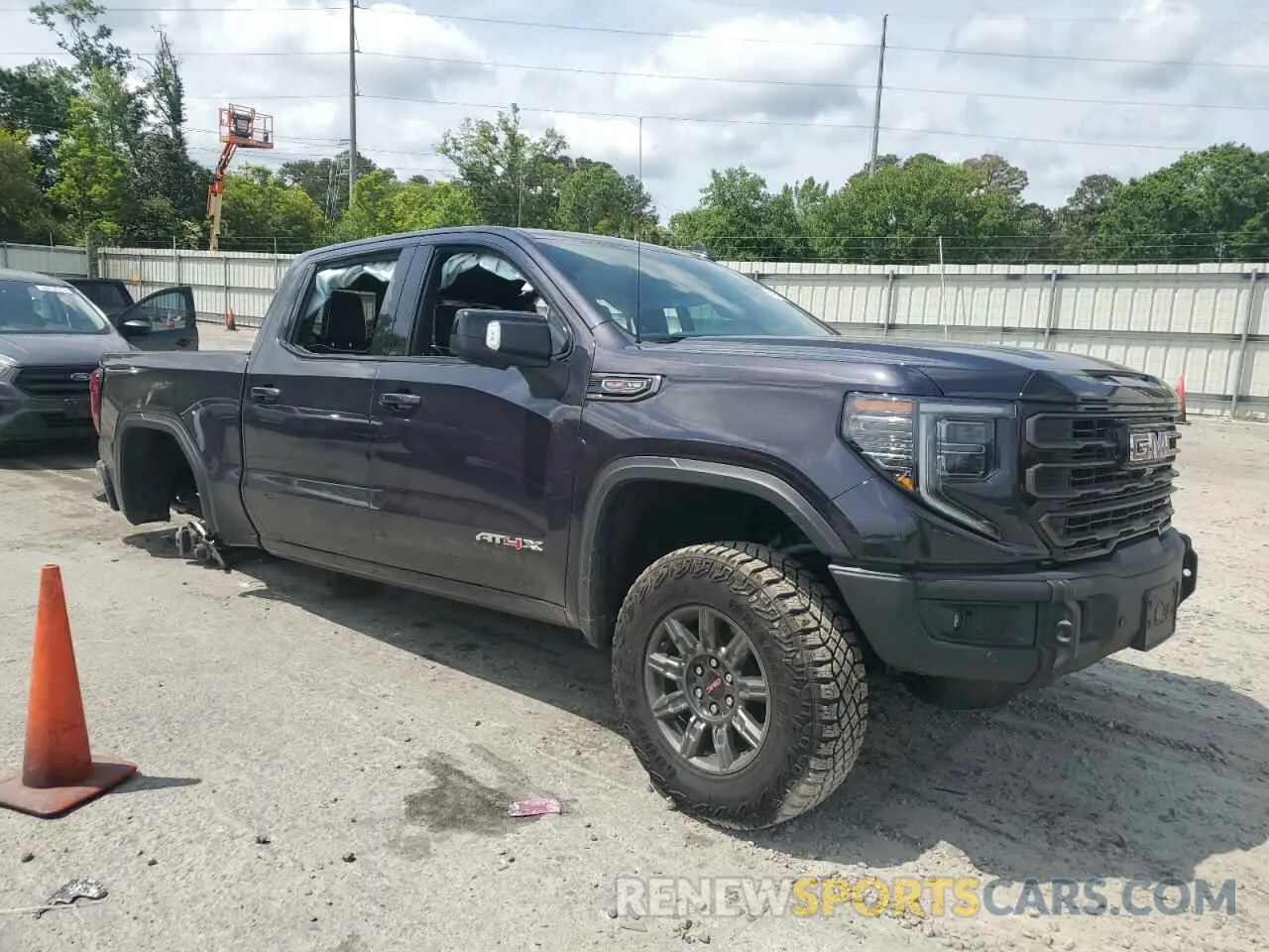 4 Photograph of a damaged car 3GTUUFEL4RG415780 GMC SIERRA 2024