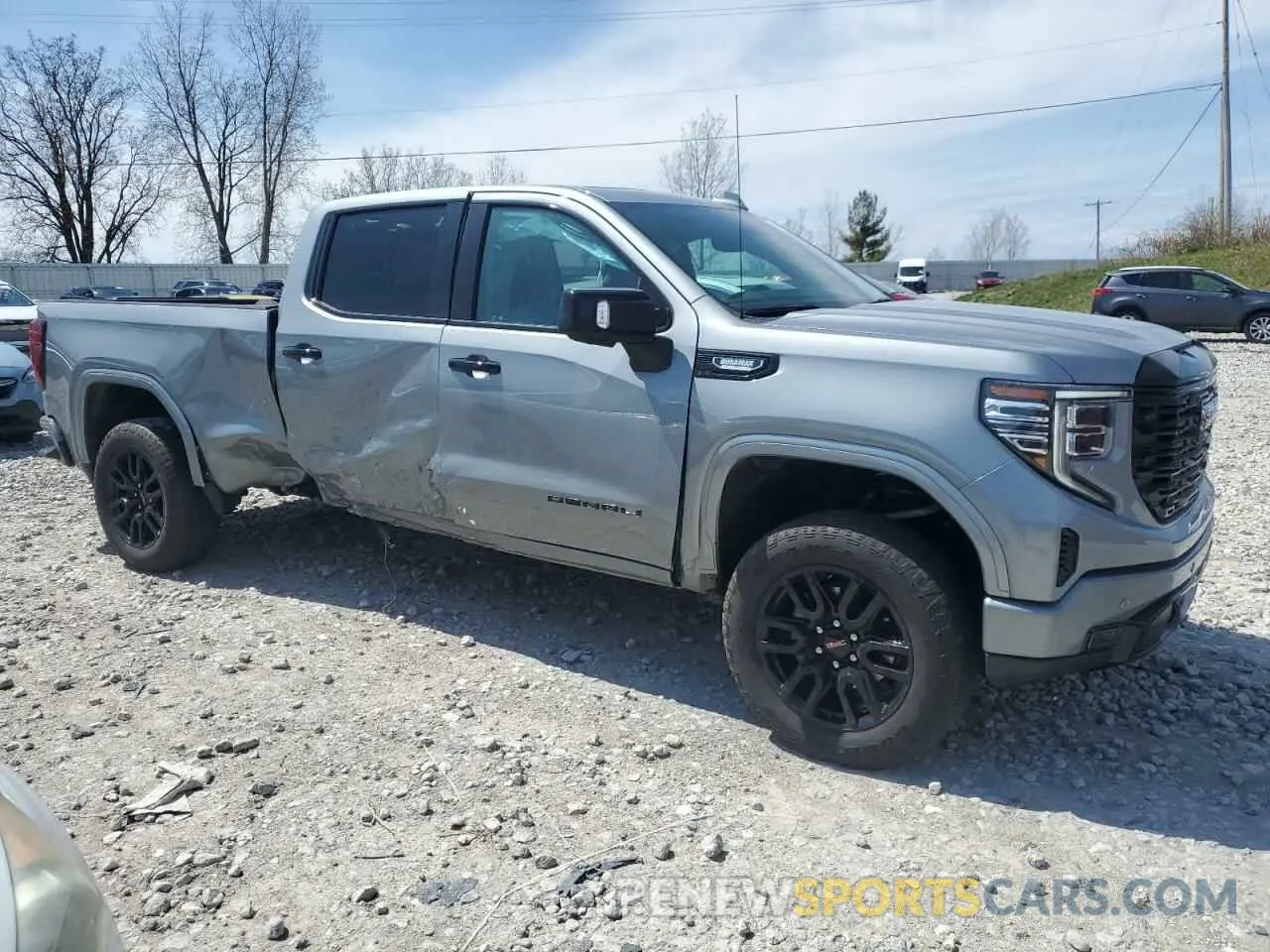 4 Photograph of a damaged car 3GTUUGE80RG270335 GMC SIERRA 2024