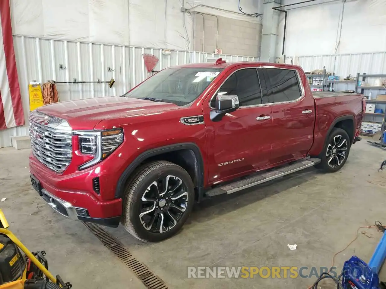 1 Photograph of a damaged car 3GTUUGE87RG350876 GMC SIERRA 2024