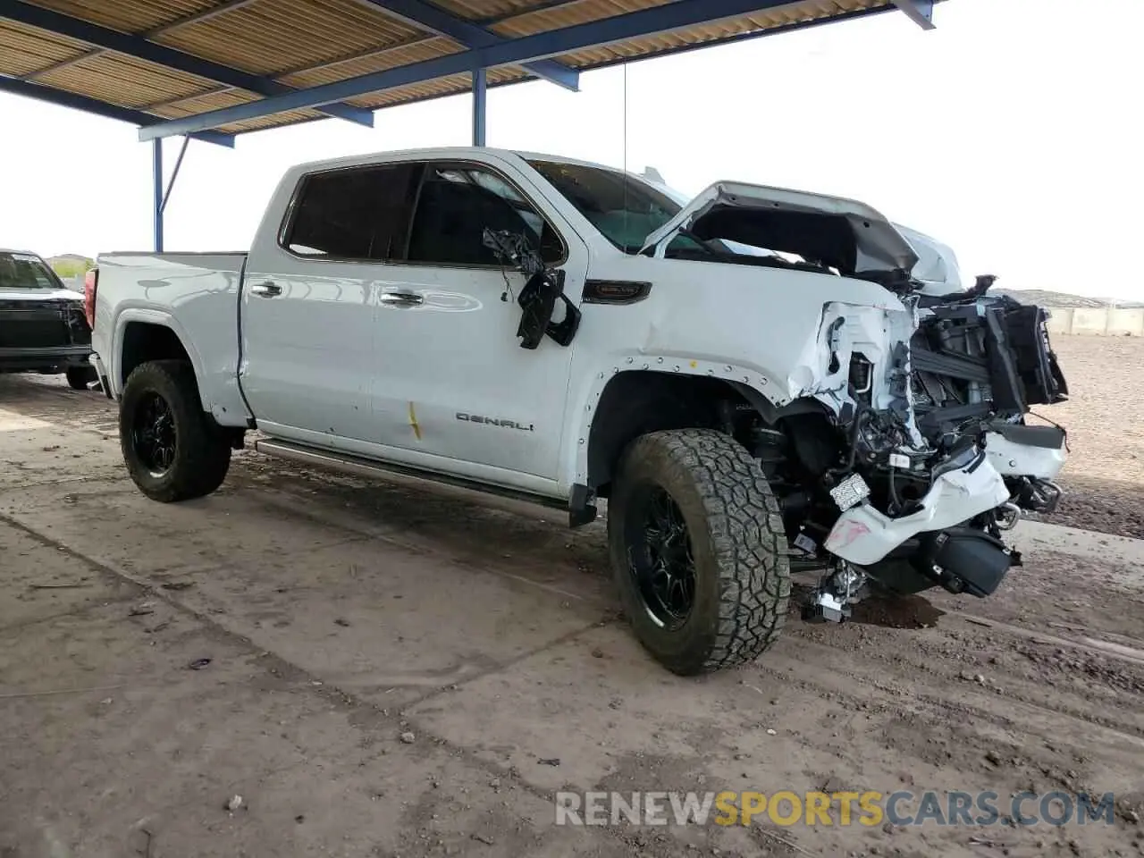 4 Photograph of a damaged car 3GTUUGEL6RG197153 GMC SIERRA 2024