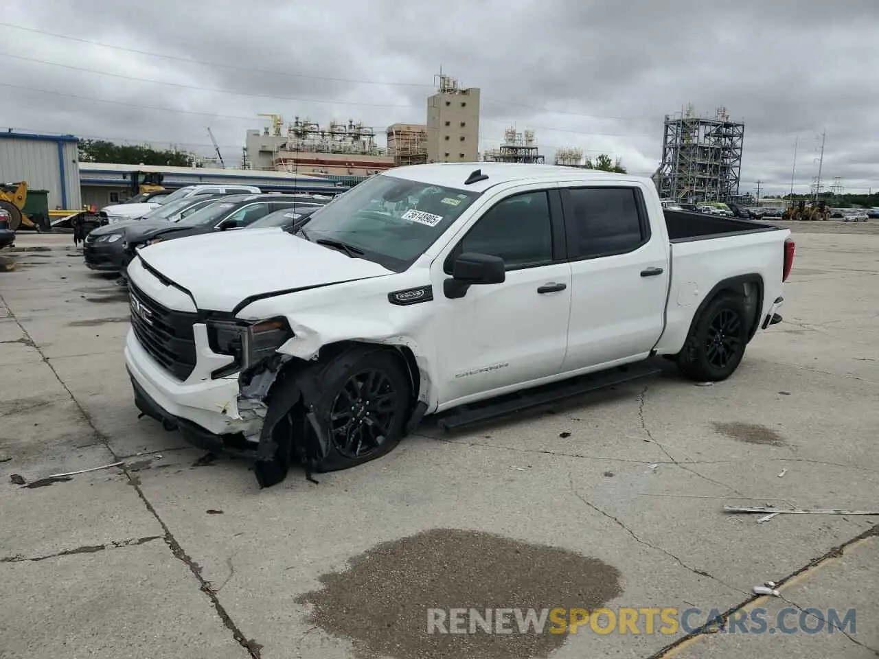 1 Photograph of a damaged car 1GTPHAED6SZ122921 GMC SIERRA 2025