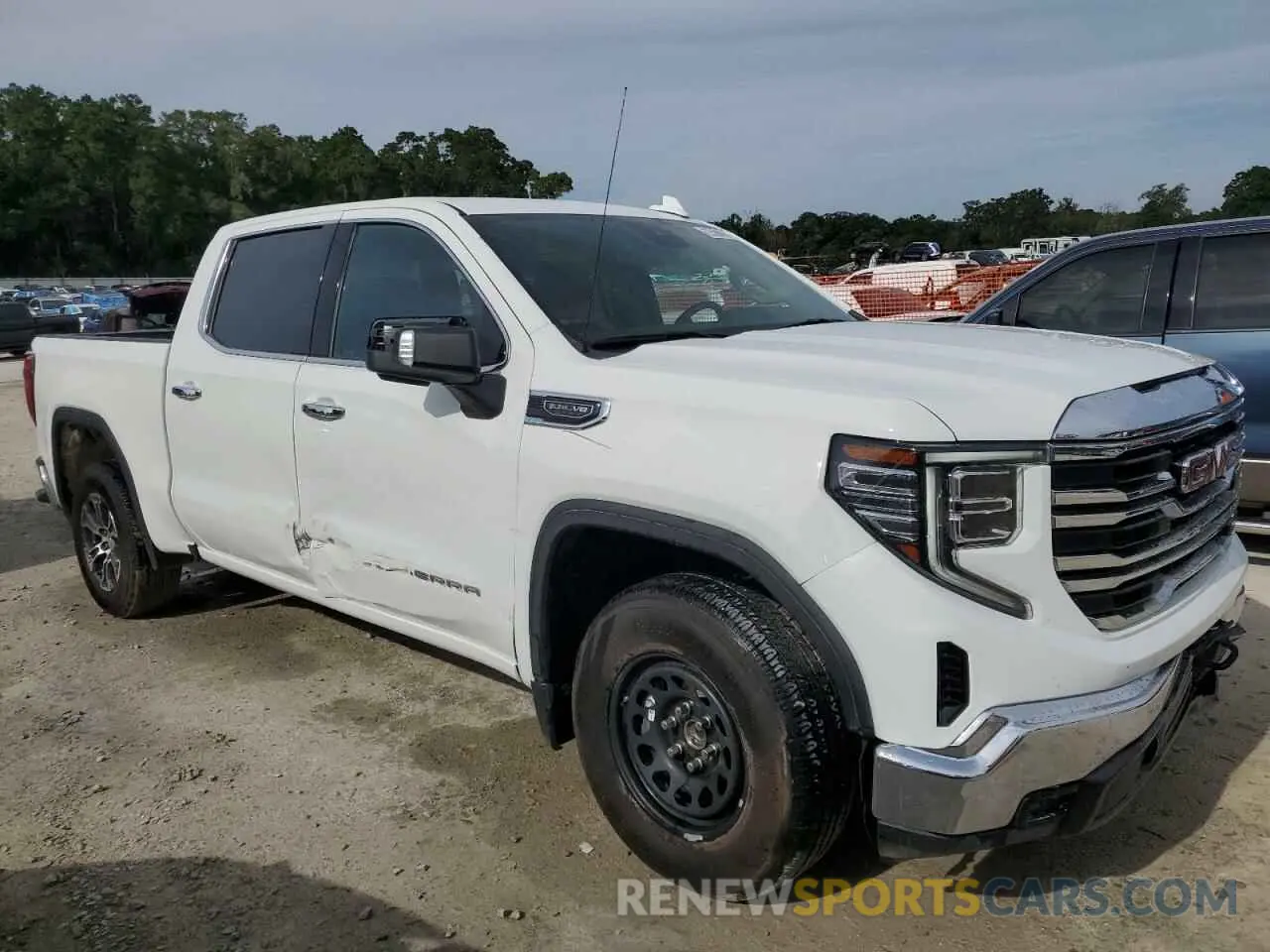 4 Photograph of a damaged car 1GTPHDED5SZ125598 GMC SIERRA 2025