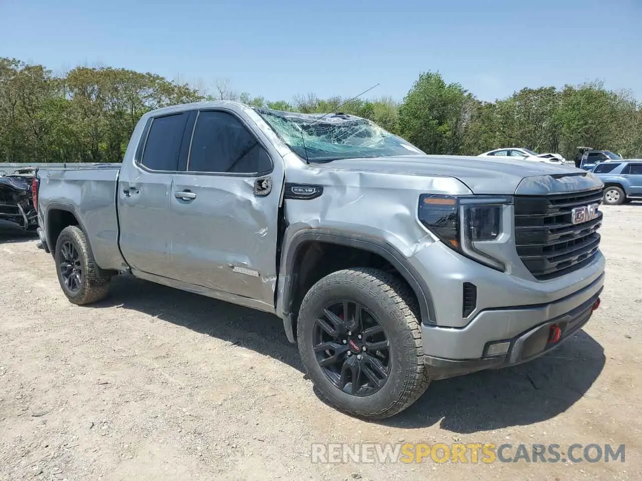 4 Photograph of a damaged car 1GTRUCED2SZ113844 GMC SIERRA 2025