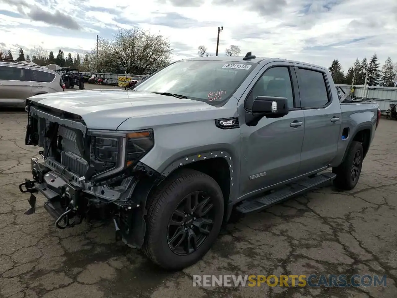 1 Photograph of a damaged car 1GTUUCE81SZ112908 GMC SIERRA 2025