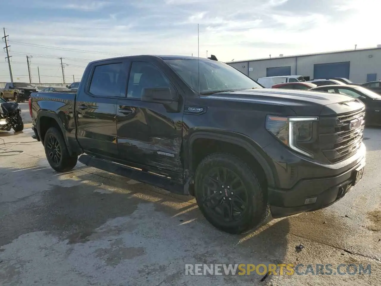 4 Photograph of a damaged car 1GTUUCED6SZ118491 GMC SIERRA 2025