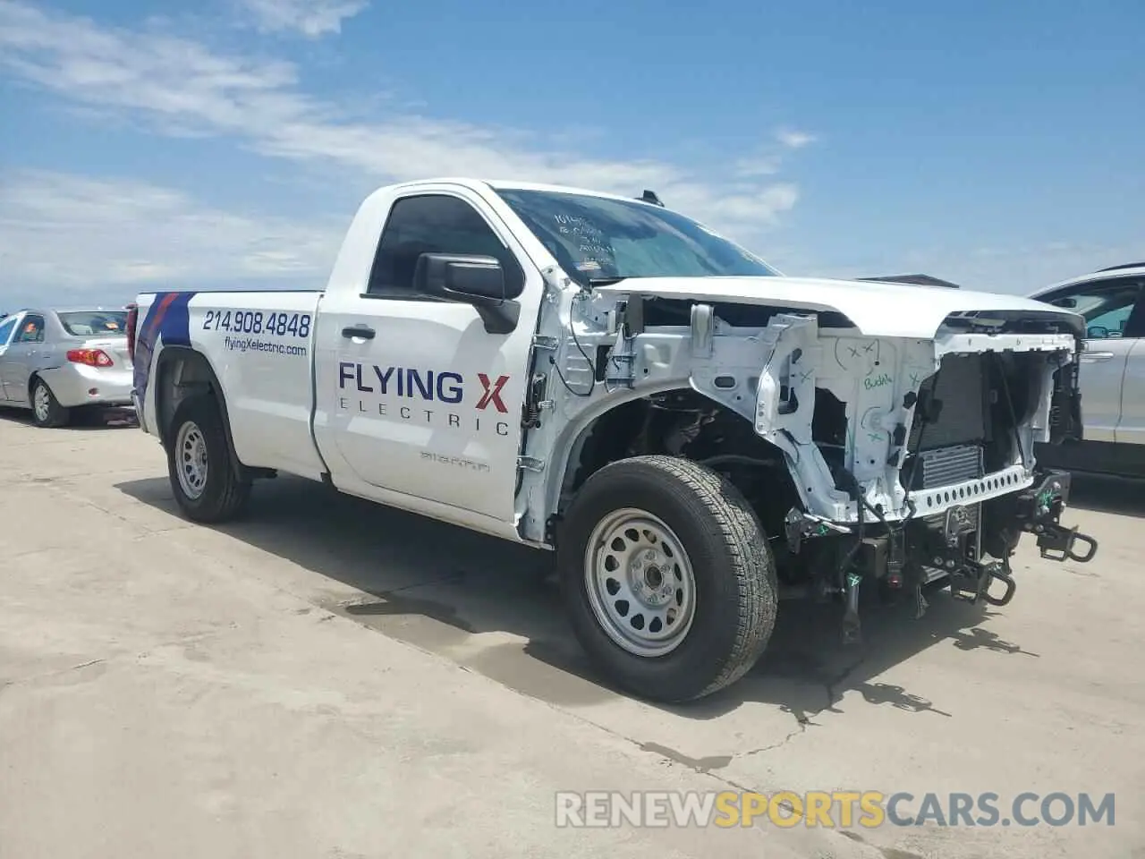 4 Photograph of a damaged car 3GTNHAEK2SG153704 GMC SIERRA 2025