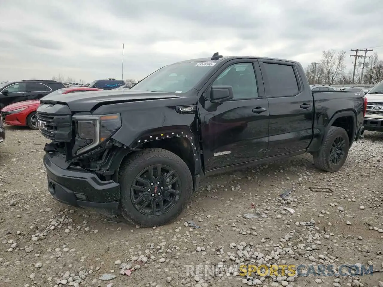 1 Photograph of a damaged car 3GTPUJEK7SG212444 GMC SIERRA 2025