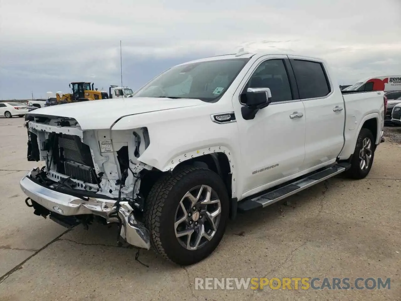 1 Photograph of a damaged car 3GTUUDE83SG206438 GMC SIERRA 2025