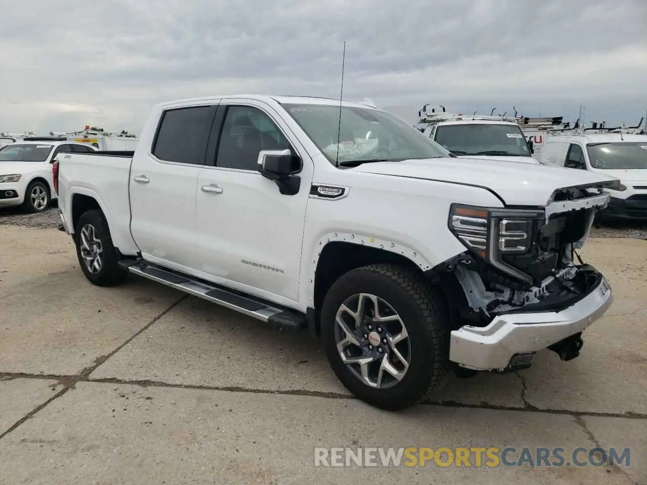 4 Photograph of a damaged car 3GTUUDE83SG206438 GMC SIERRA 2025