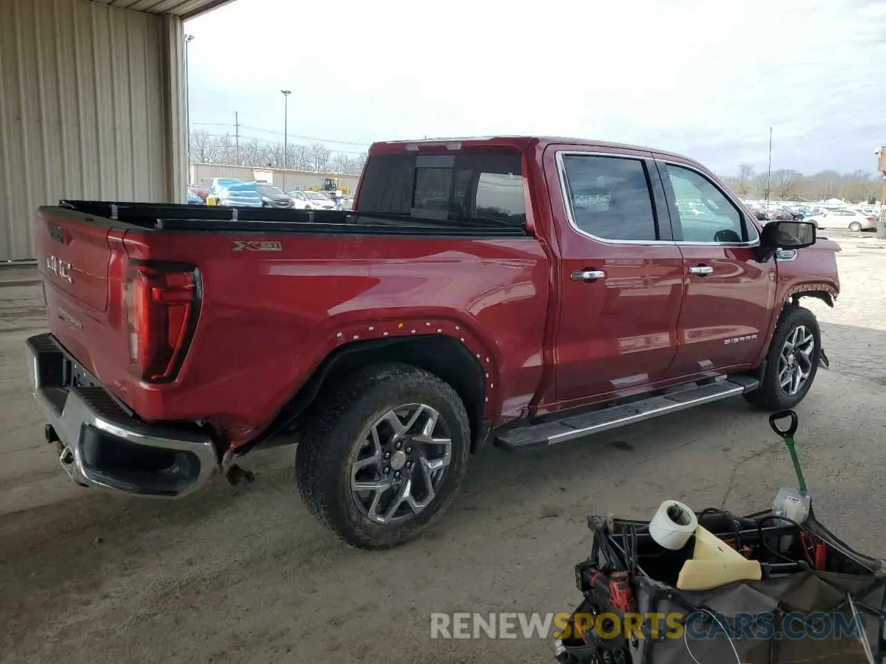 3 Photograph of a damaged car 3GTUUDED1SG208735 GMC SIERRA 2025