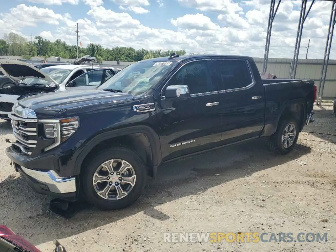 1 Photograph of a damaged car 3GTUUDED2SG247057 GMC SIERRA 2025