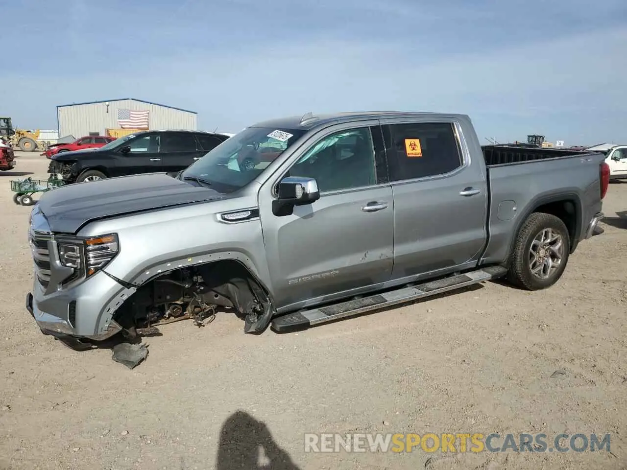 1 Photograph of a damaged car 3GTUUDED5SG261812 GMC SIERRA 2025