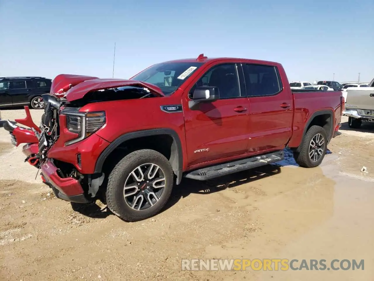 1 Photograph of a damaged car 3GTUUEE84SG211766 GMC SIERRA 2025