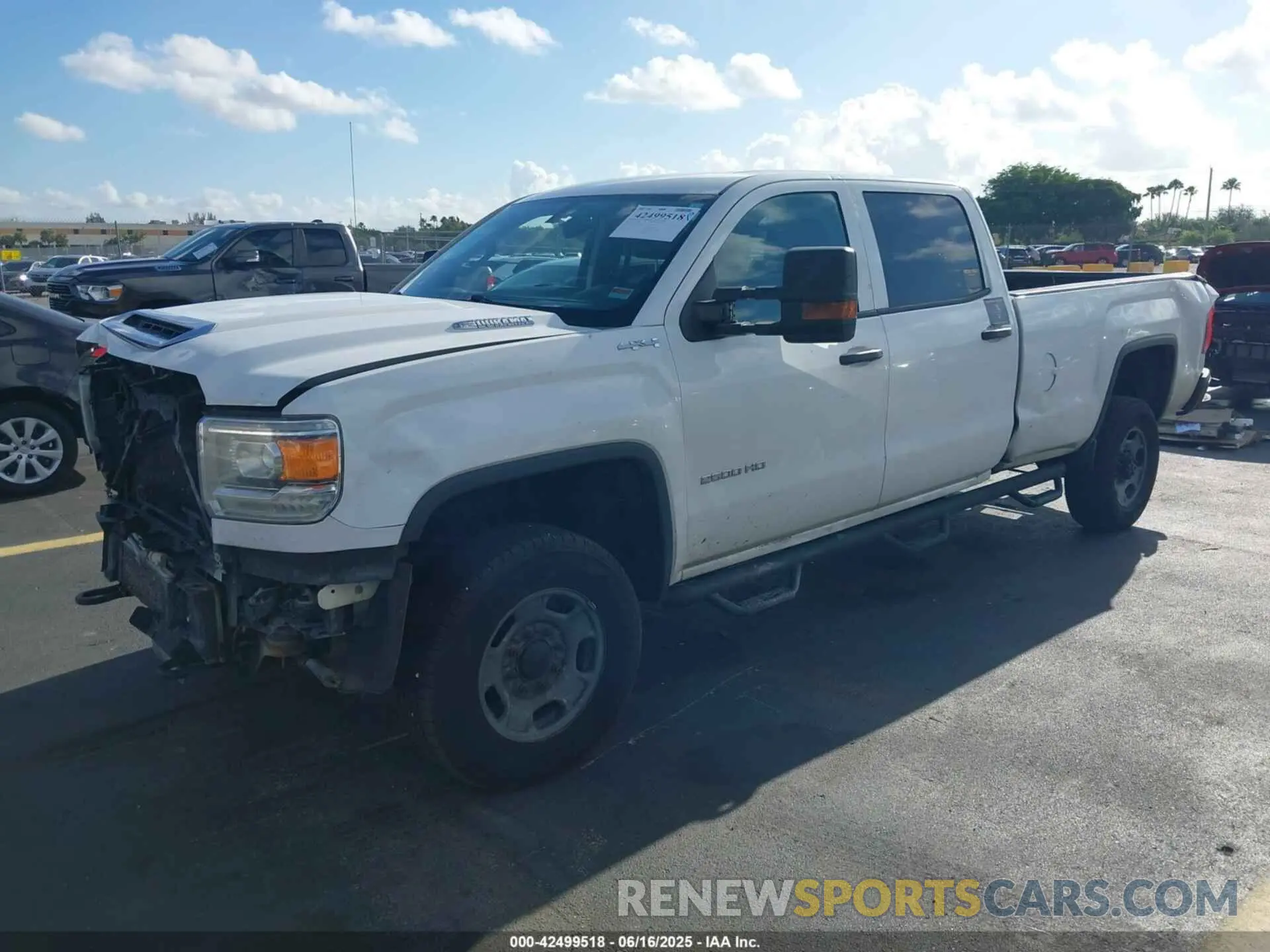 2 Photograph of a damaged car 1GT12NEY5KF116028 GMC SIERRA 2500HD 2019
