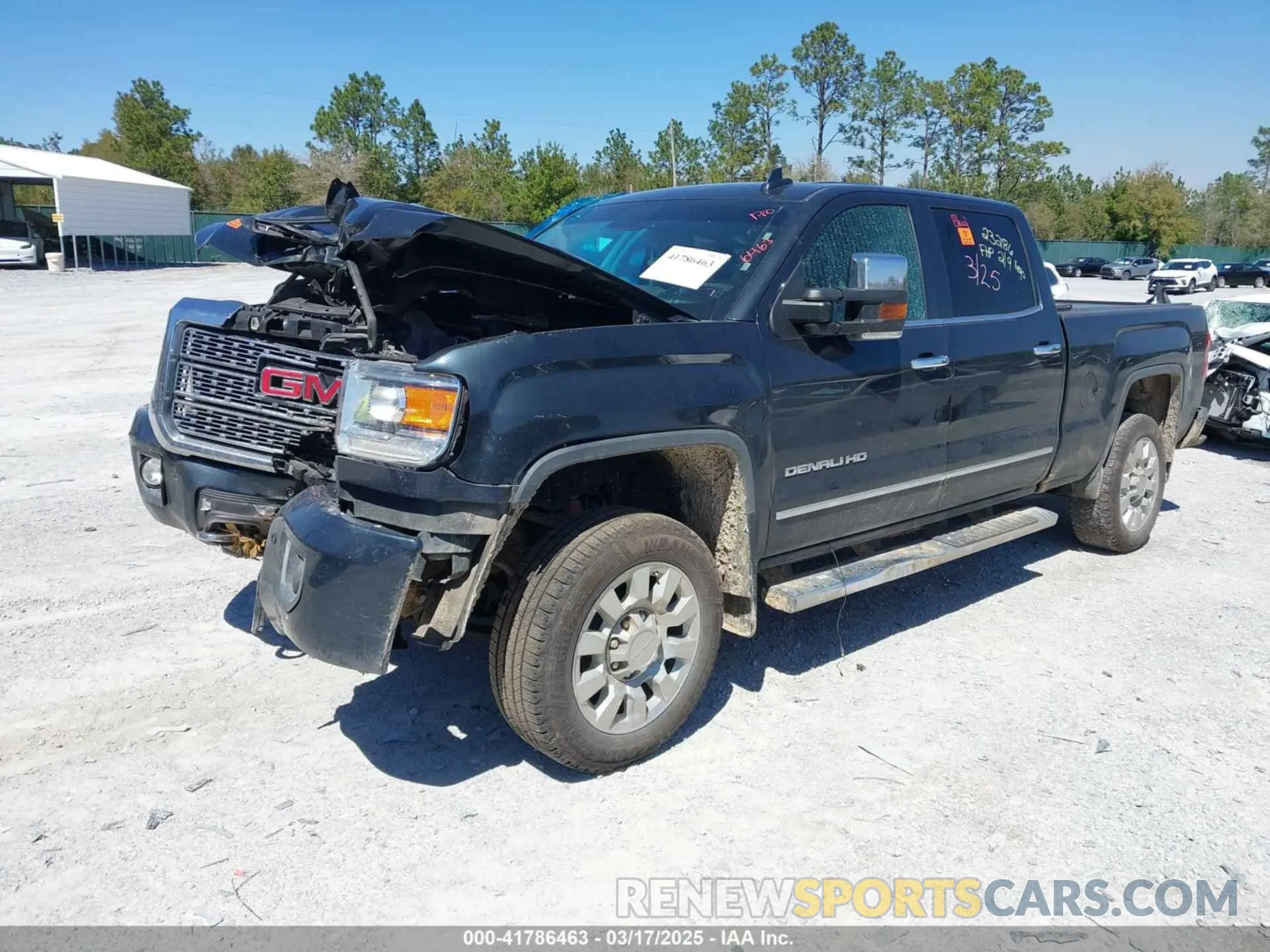 2 Photograph of a damaged car 1GT12SEY4KF172749 GMC SIERRA 2500HD 2019