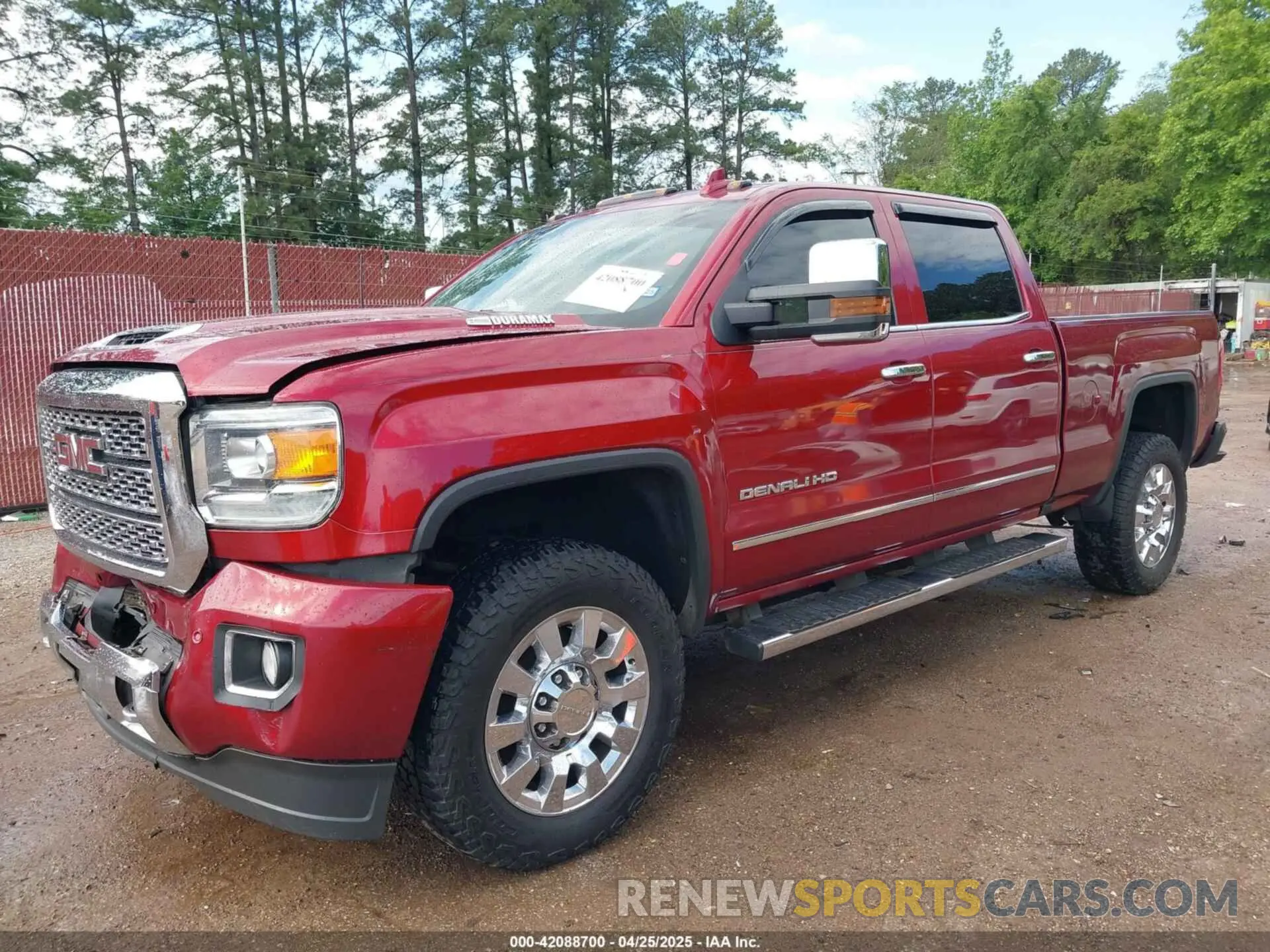 2 Photograph of a damaged car 1GT12SEY6KF104047 GMC SIERRA 2500HD 2019