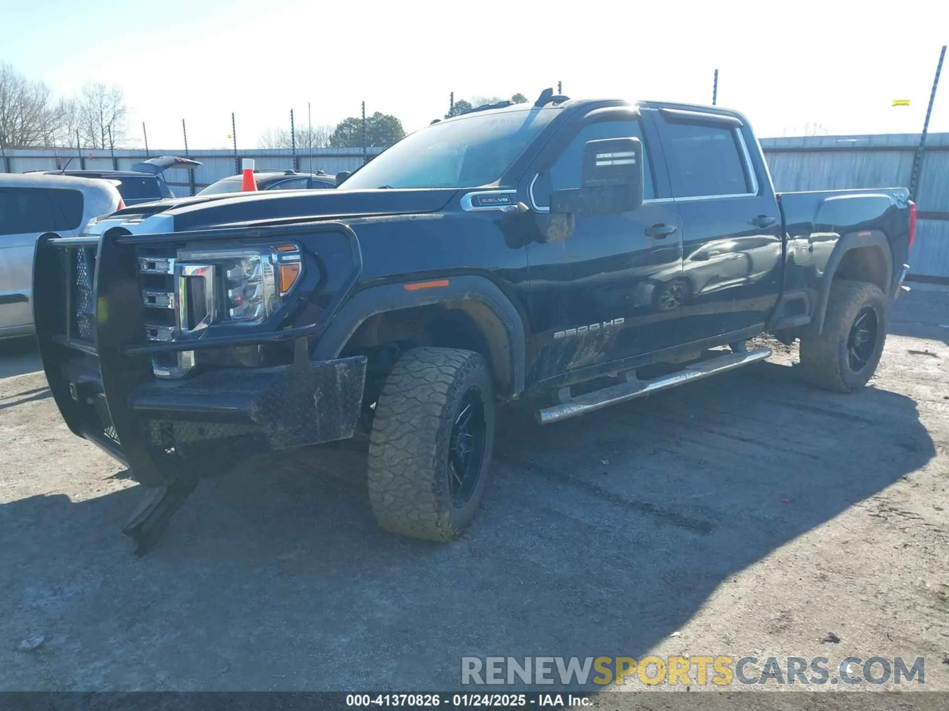 2 Photograph of a damaged car 1GT49ME79LF267529 GMC SIERRA 2500HD 2020