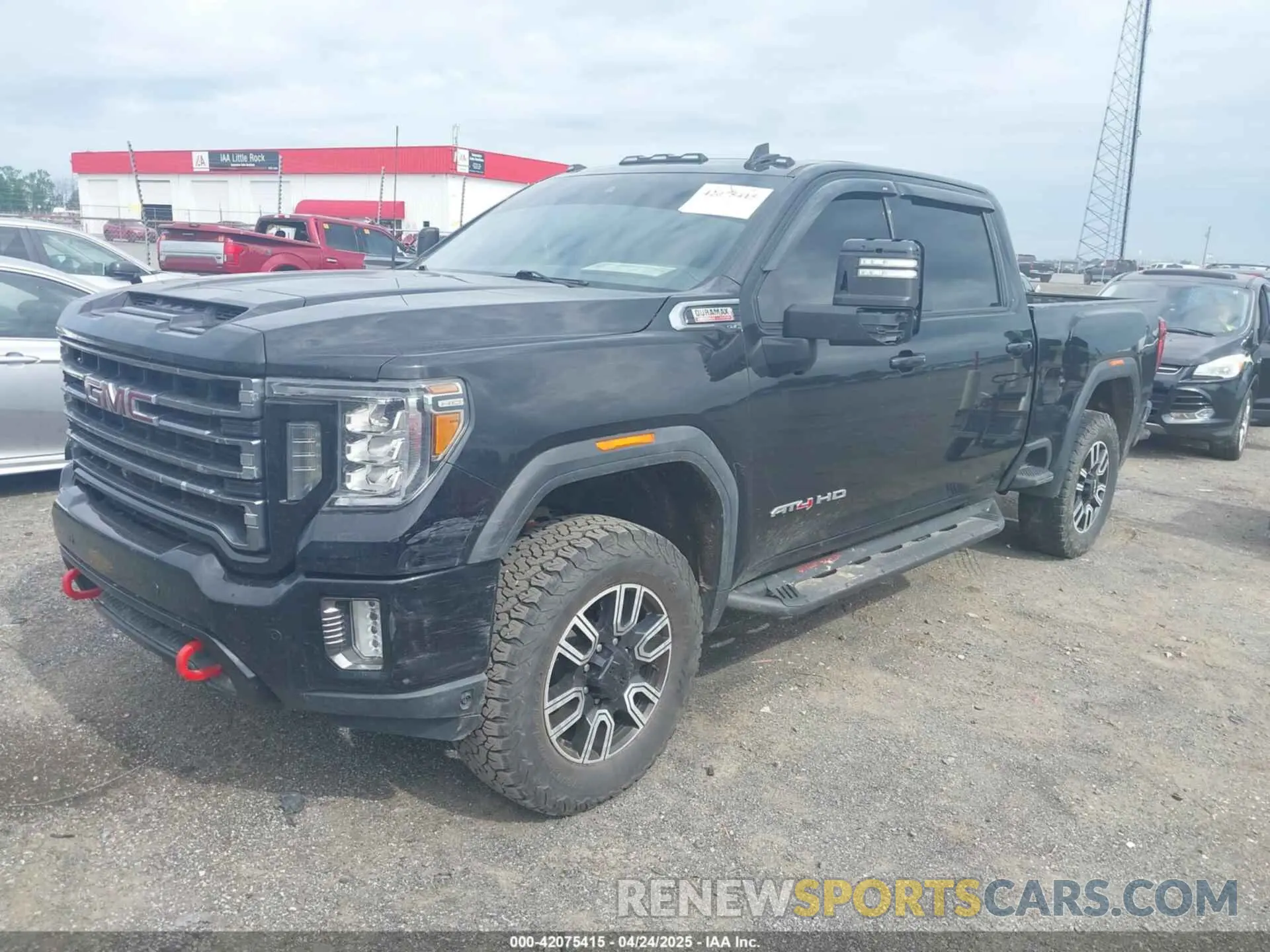 2 Photograph of a damaged car 1GT49PEY6LF160447 GMC SIERRA 2500HD 2020