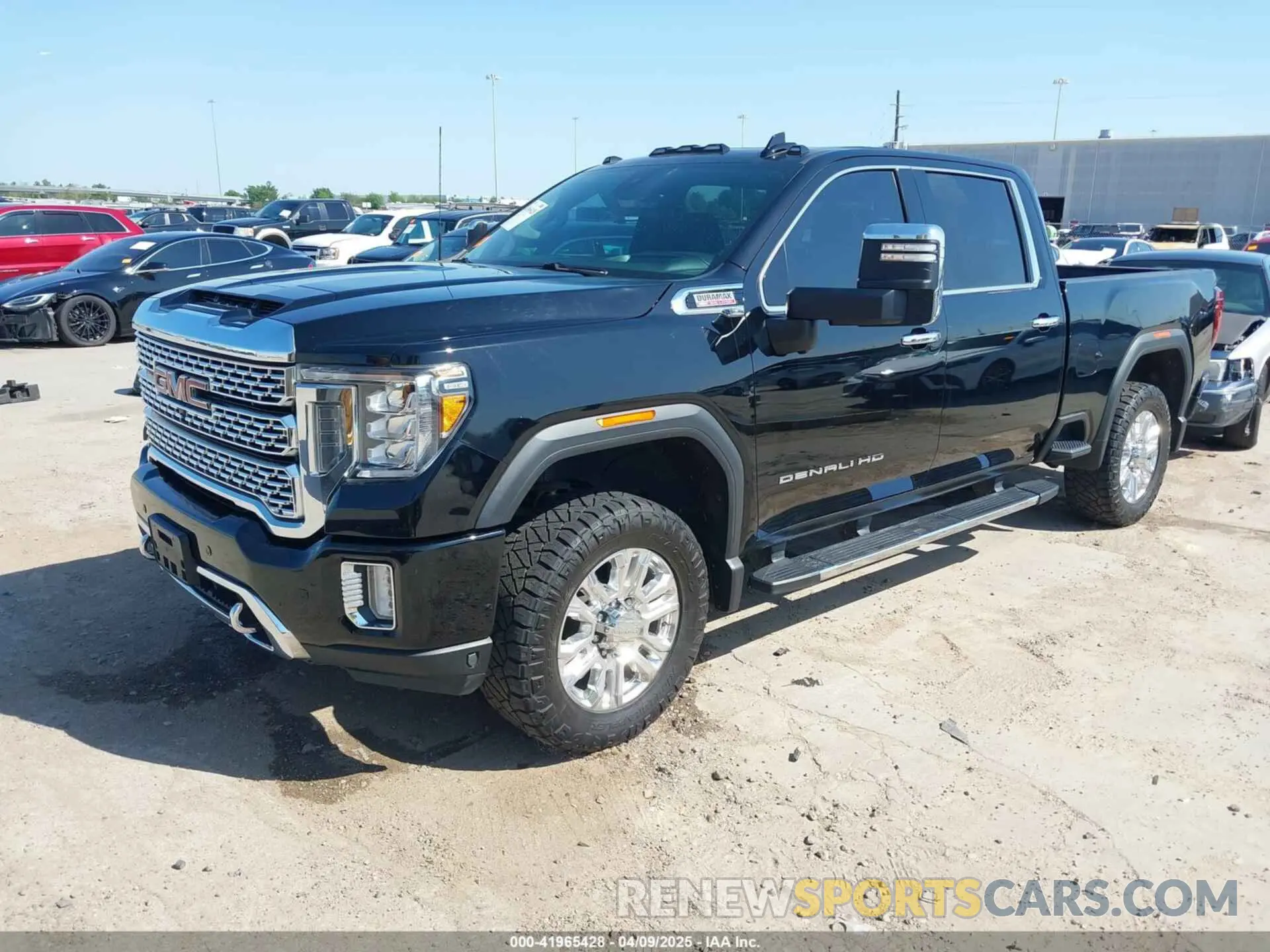 2 Photograph of a damaged car 1GT49REY1LF209081 GMC SIERRA 2500HD 2020