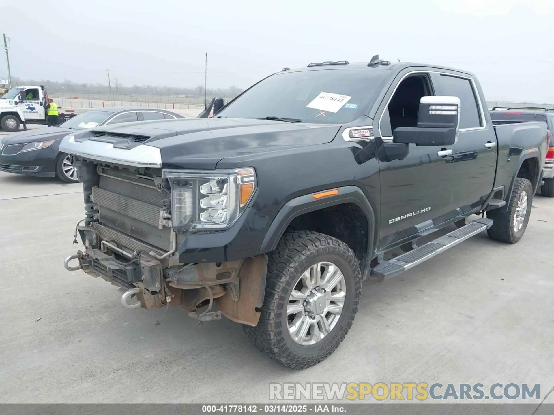 11 Photograph of a damaged car 1GT49REY3LF108320 GMC SIERRA 2500HD 2020