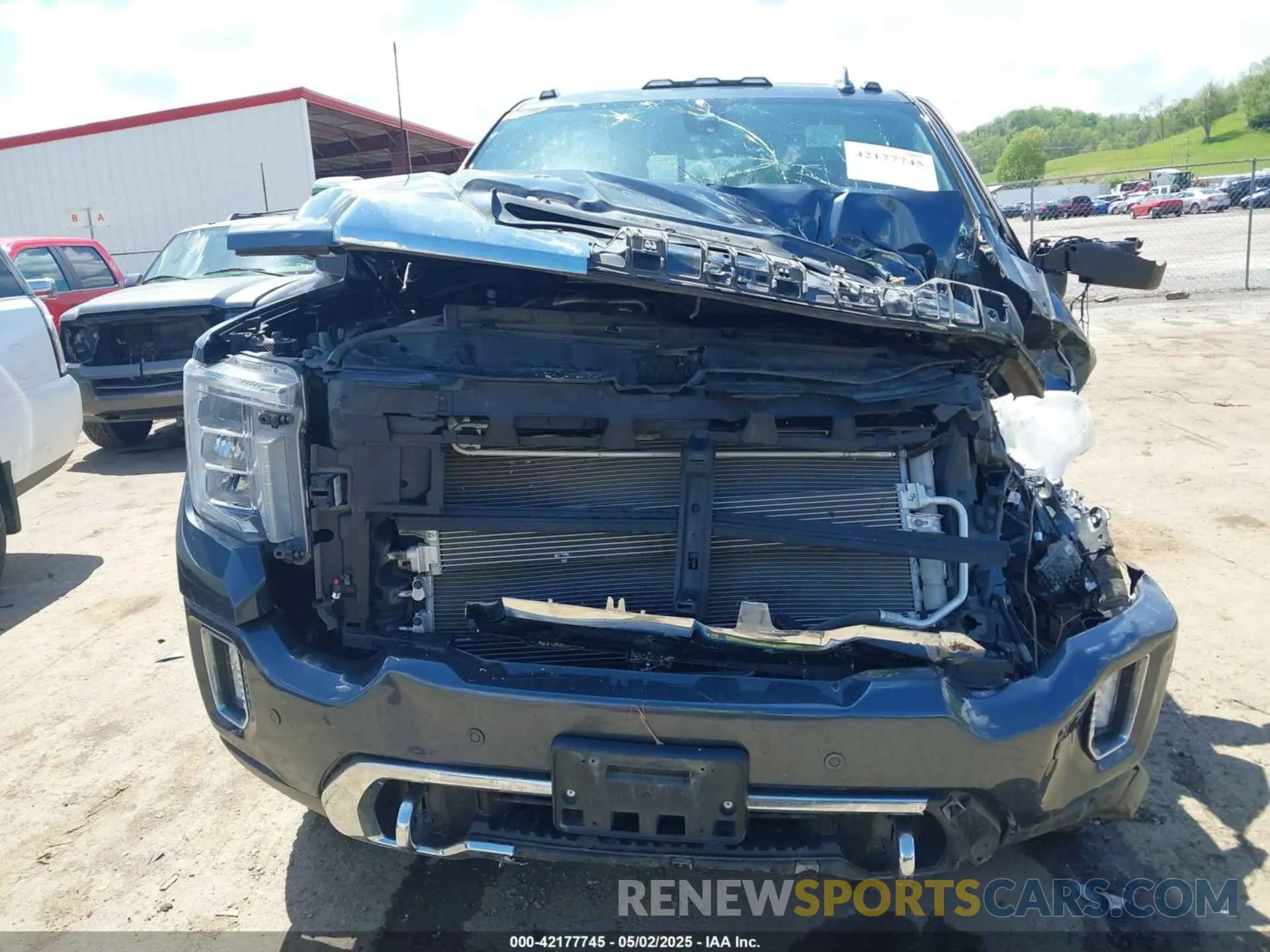 11 Photograph of a damaged car 1GT49REY3LF172728 GMC SIERRA 2500HD 2020