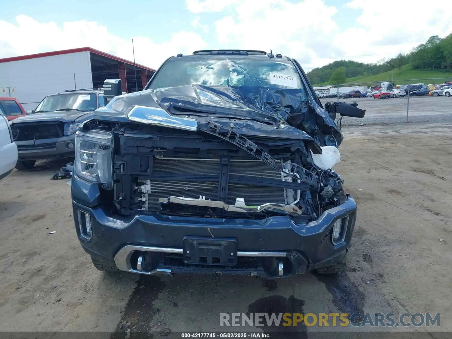 12 Photograph of a damaged car 1GT49REY3LF172728 GMC SIERRA 2500HD 2020