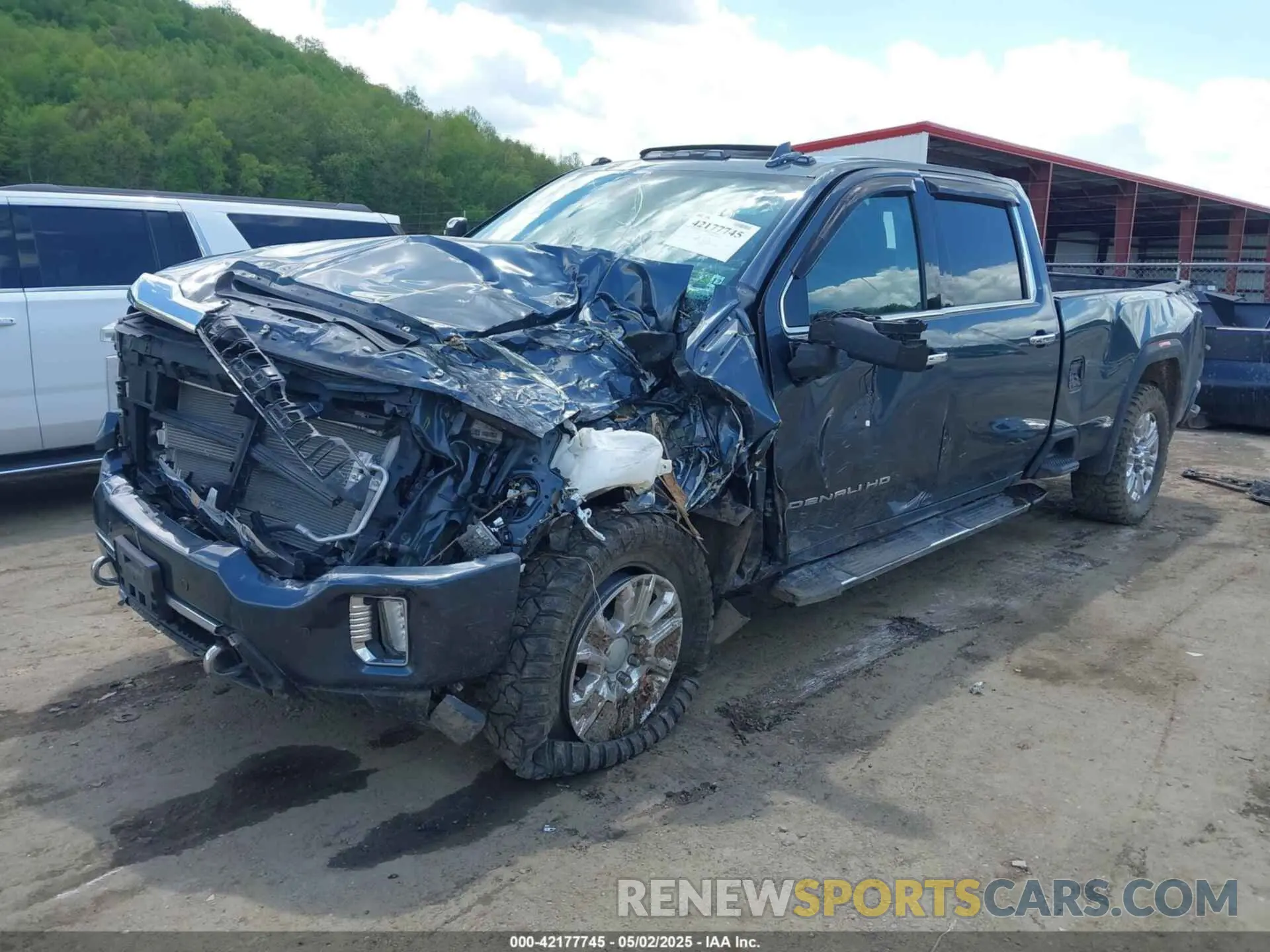 2 Photograph of a damaged car 1GT49REY3LF172728 GMC SIERRA 2500HD 2020