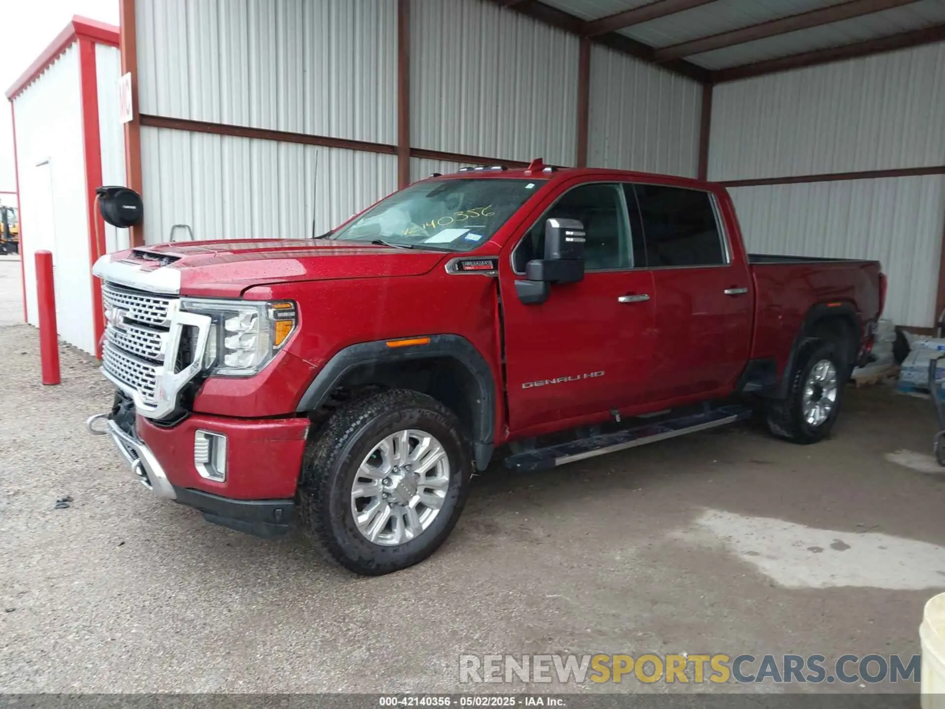 2 Photograph of a damaged car 1GT49REY4LF274958 GMC SIERRA 2500HD 2020