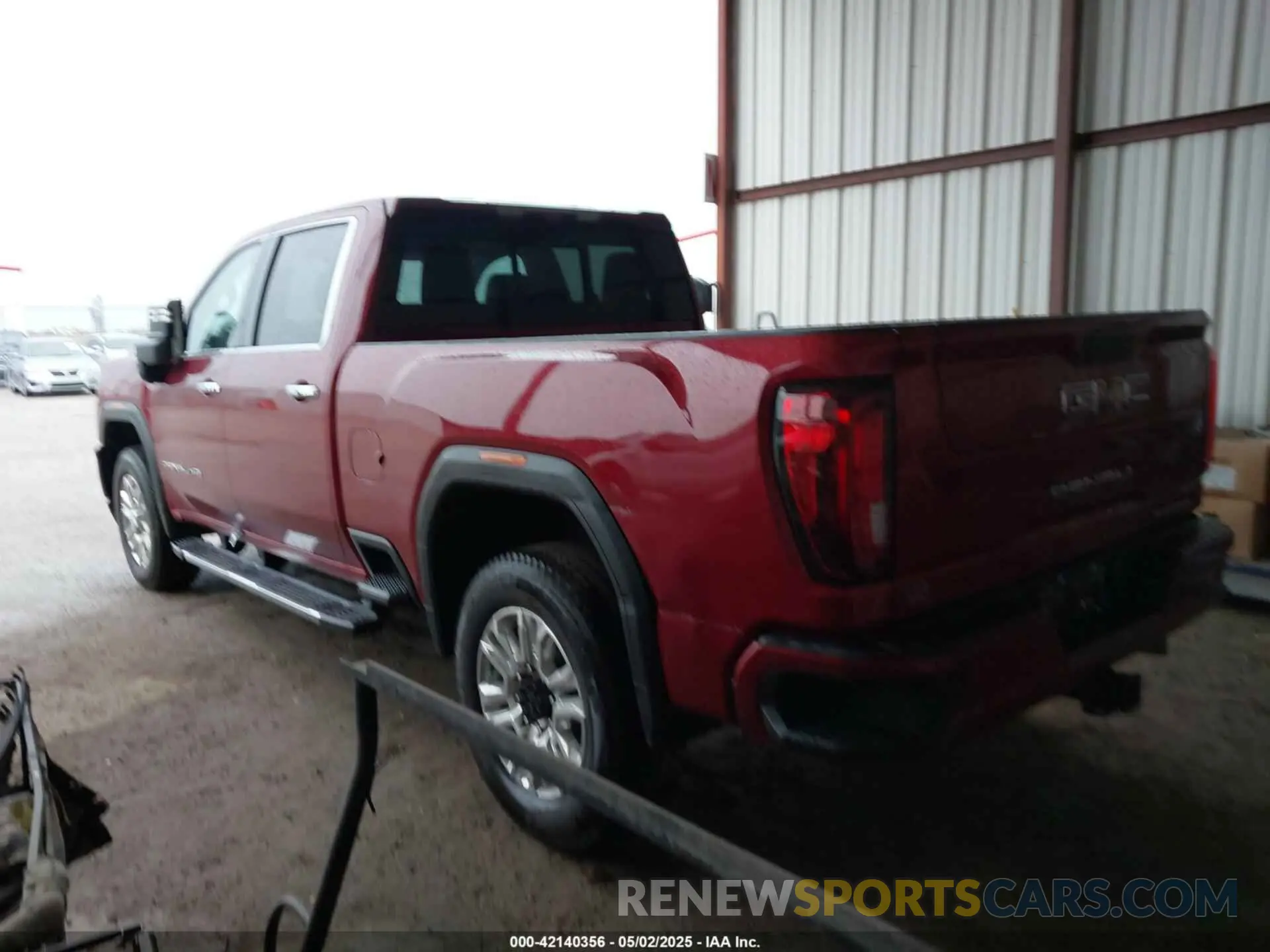 3 Photograph of a damaged car 1GT49REY4LF274958 GMC SIERRA 2500HD 2020