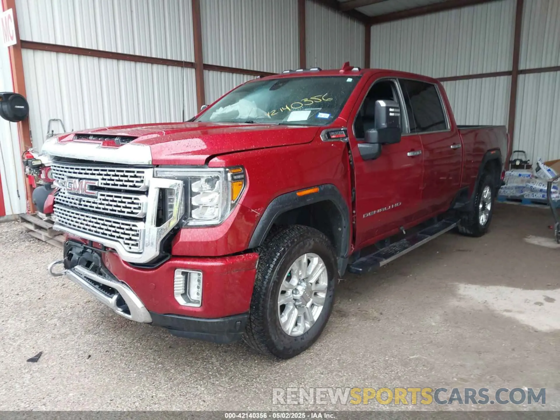 6 Photograph of a damaged car 1GT49REY4LF274958 GMC SIERRA 2500HD 2020