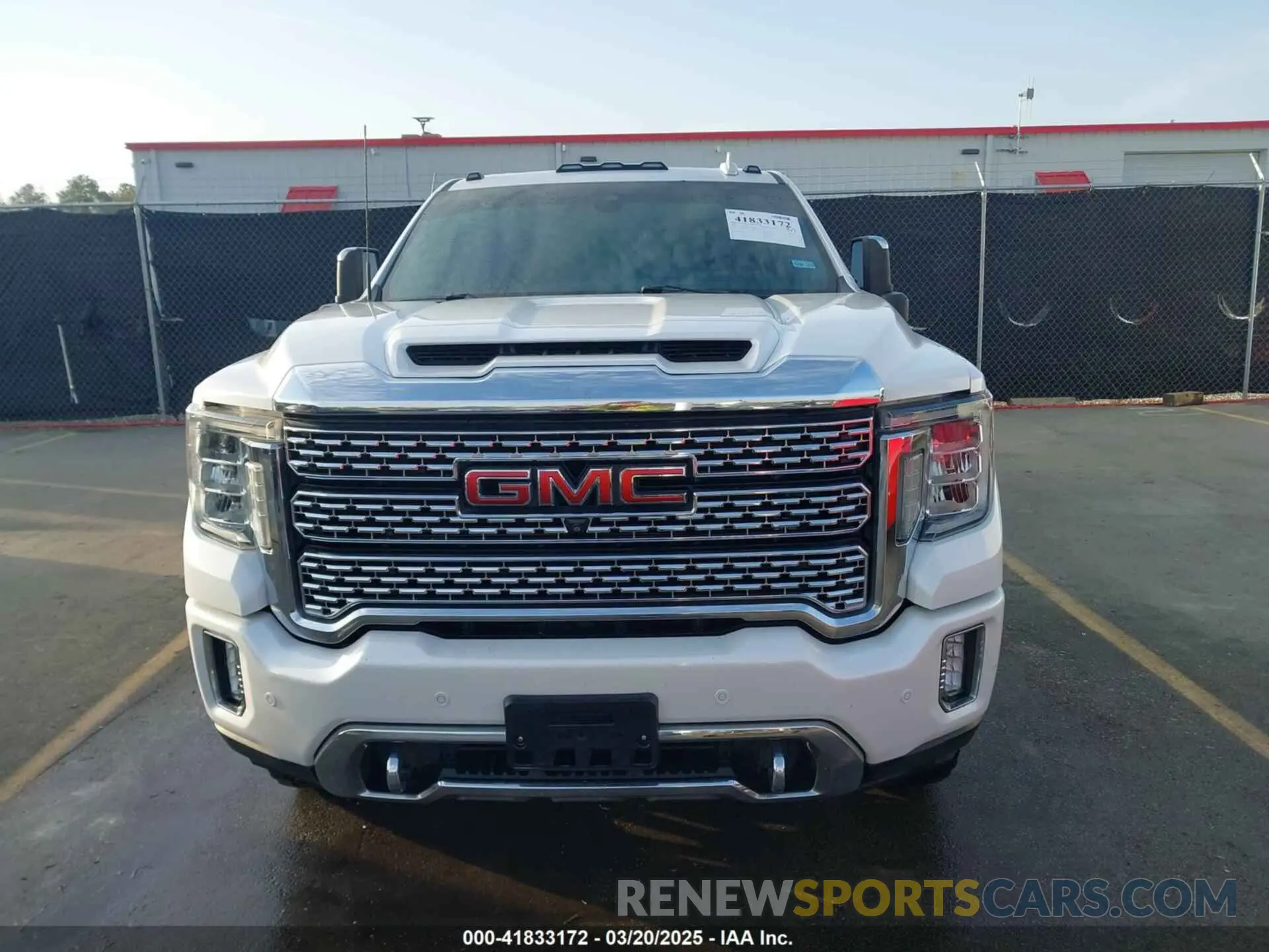 11 Photograph of a damaged car 1GT49REY4LF308414 GMC SIERRA 2500HD 2020