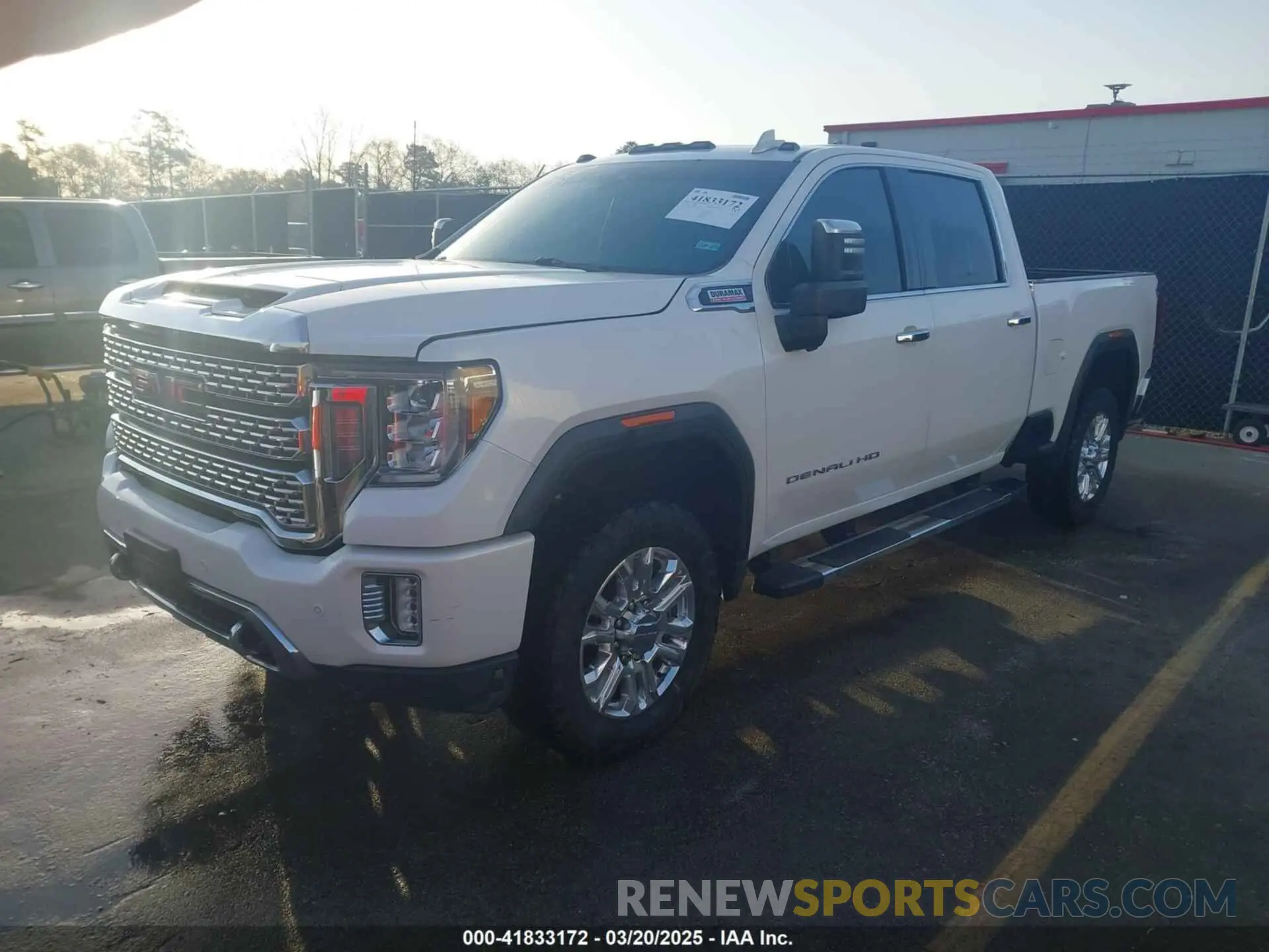 2 Photograph of a damaged car 1GT49REY4LF308414 GMC SIERRA 2500HD 2020