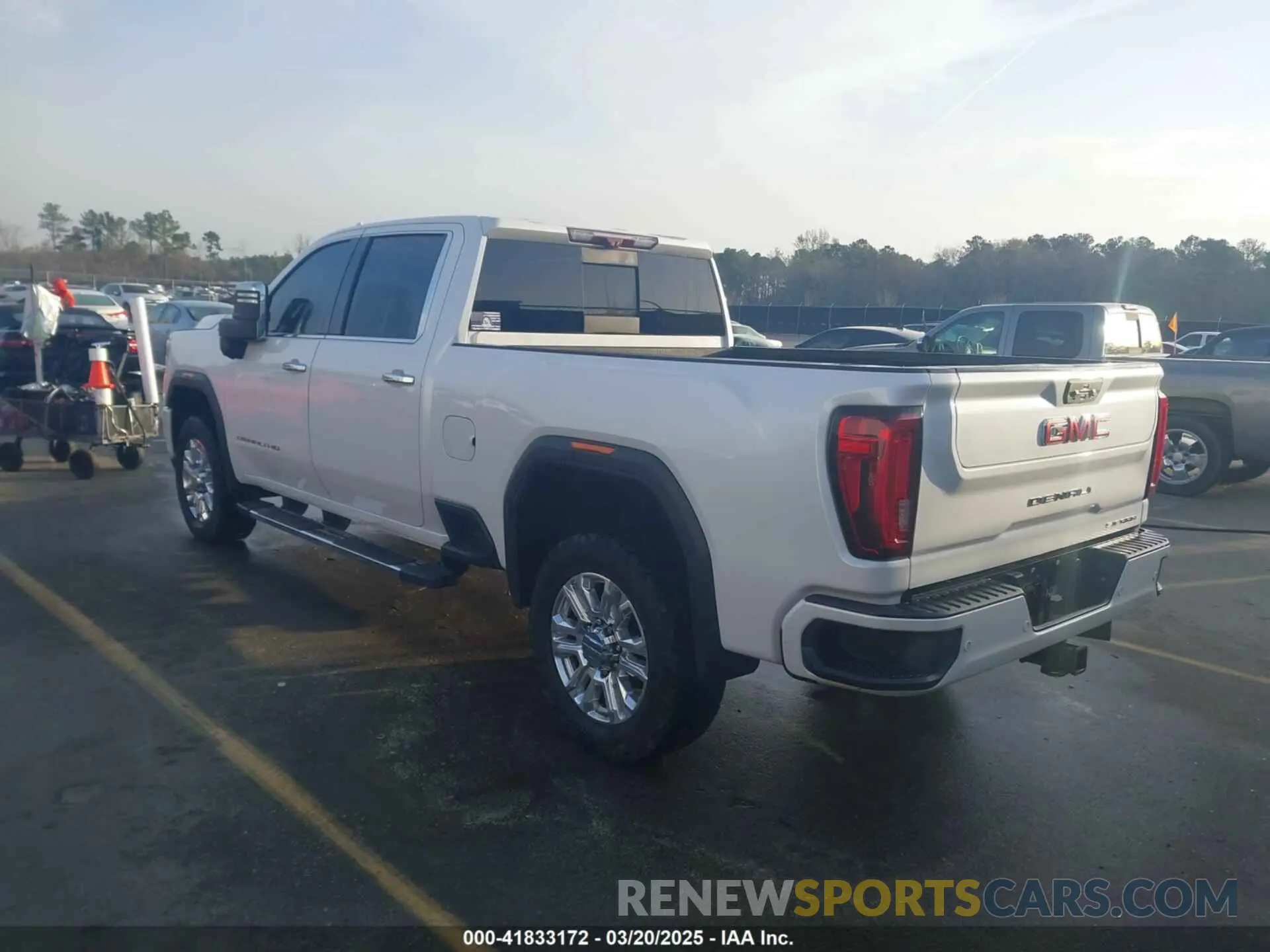 3 Photograph of a damaged car 1GT49REY4LF308414 GMC SIERRA 2500HD 2020