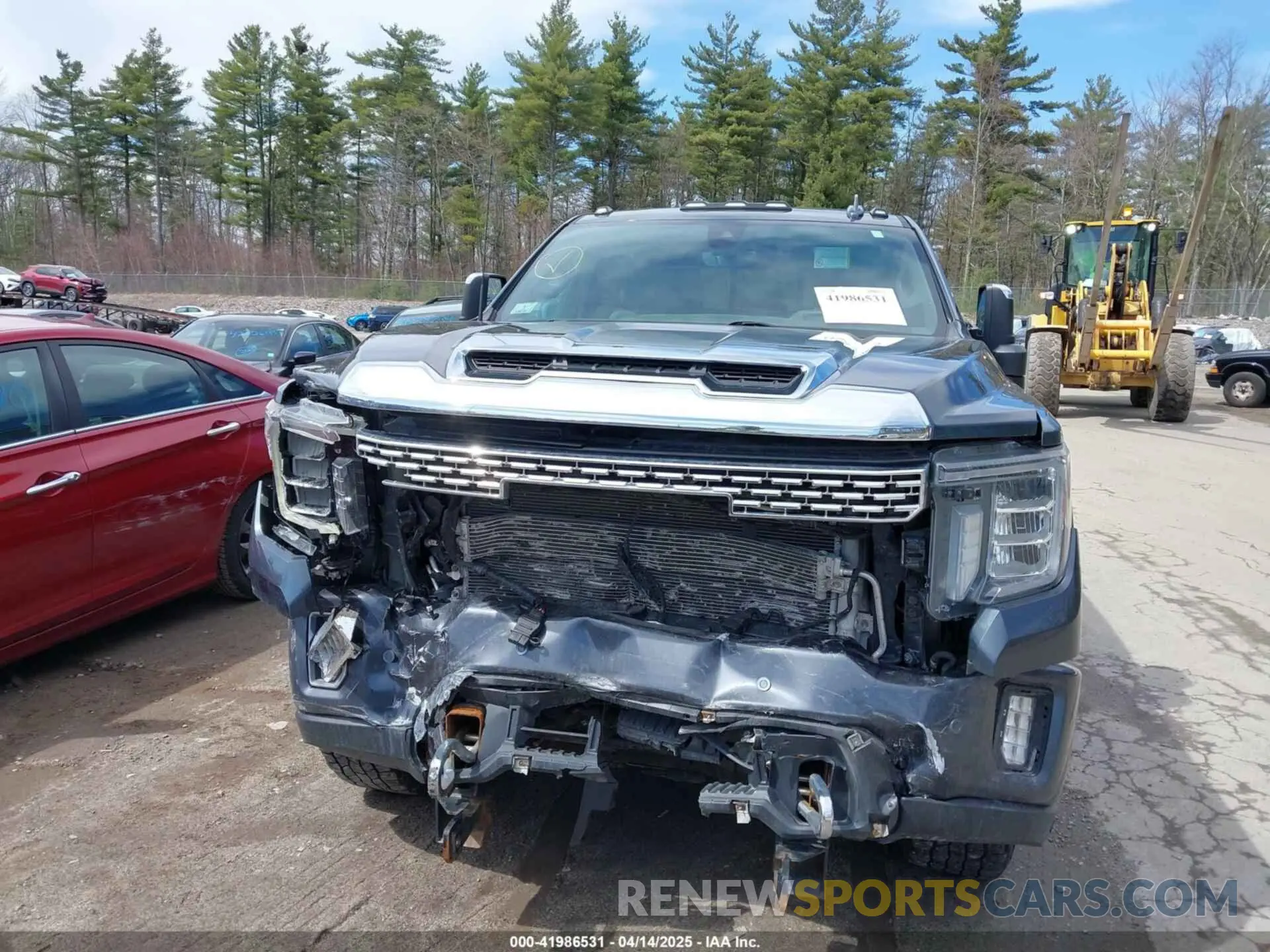 10 Photograph of a damaged car 1GT49REY4LF325794 GMC SIERRA 2500HD 2020