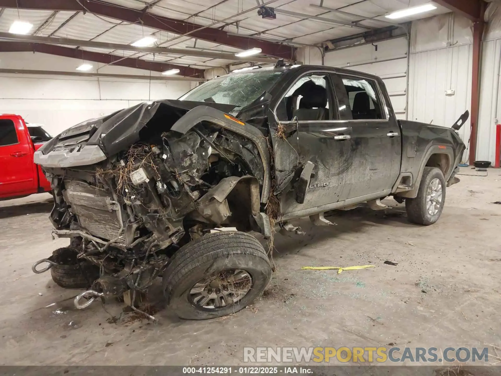 2 Photograph of a damaged car 1GT49REY6LF126360 GMC SIERRA 2500HD 2020
